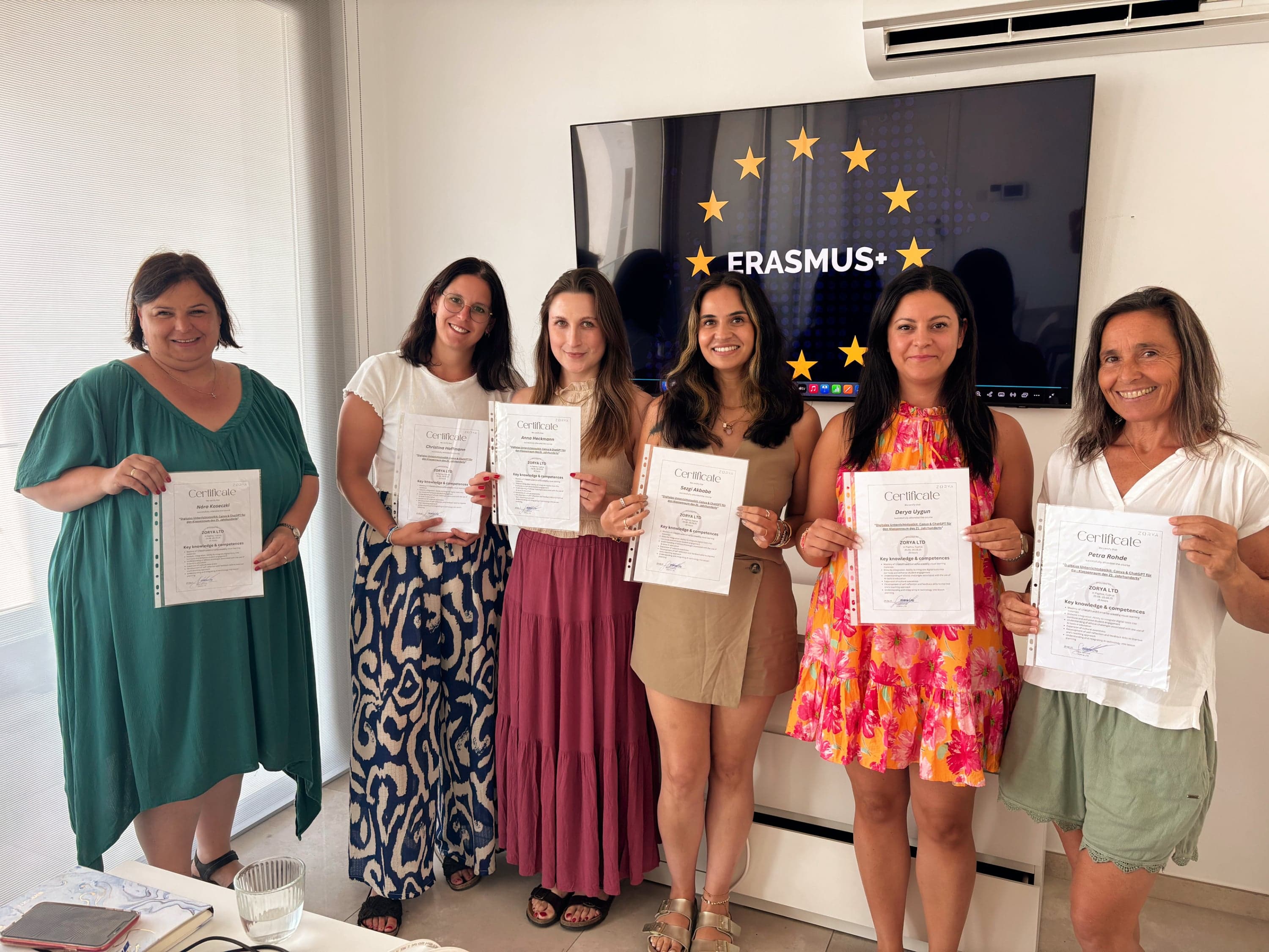 Einblicke in unsere Erasmus-Kurse